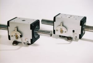 Two RG Linear Drive Units on Shafts