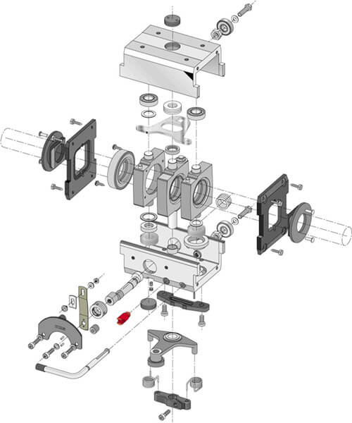 Exploded View Traverse Drive