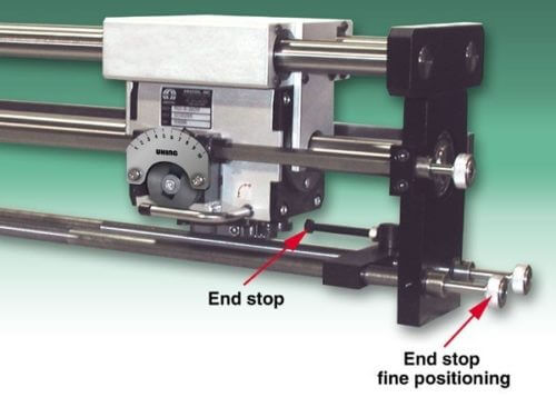Remote Adjustment of travel length on Amacoil Linear Drive Assembly
